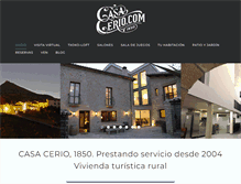 Tablet Screenshot of casacerio.com